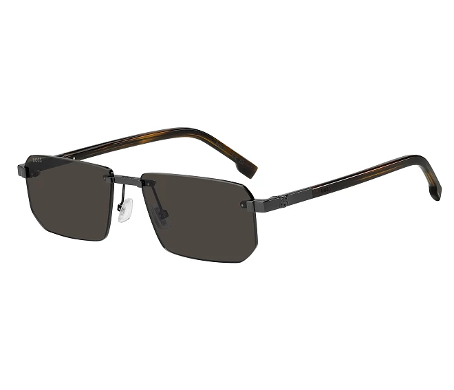 Lunettes de soleil Hugo Boss BOSS-1918-S V81/IR 57 17 GunmetalNoir