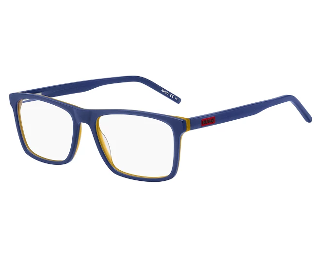 Lunettes de vue Hugo Boss HG-1198 DCD 56 17 BleuJaune