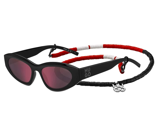 Lunettes de soleil Hugo Boss HG-1282-S 807AO 53 18 Noir