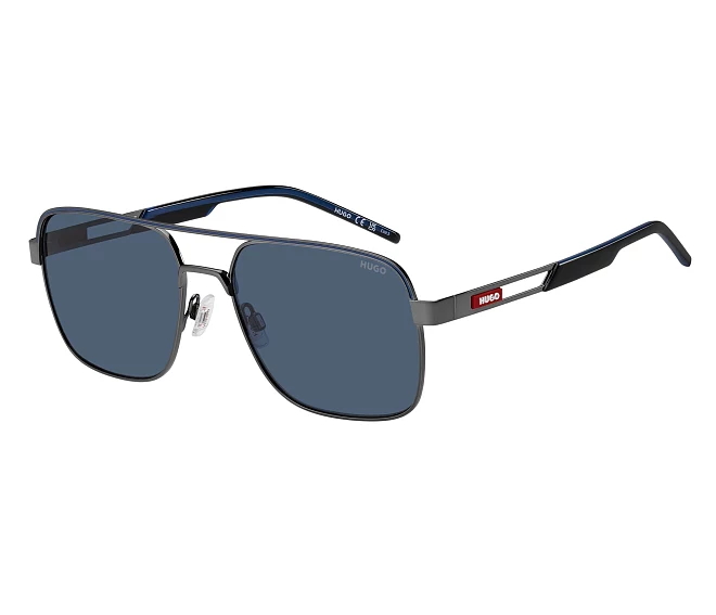 Lunettes de soleil Hugo Boss HG-1384-S V81/KU 57 17 GunmetalNoir