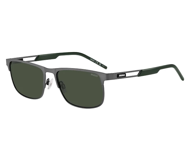 Lunettes de soleil Hugo Boss HG-1385-S R80/QT 56 17 Gris