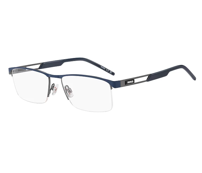 Lunettes de vue Hugo Boss HG-1389 5UV 56 17 RuthéniumBleu