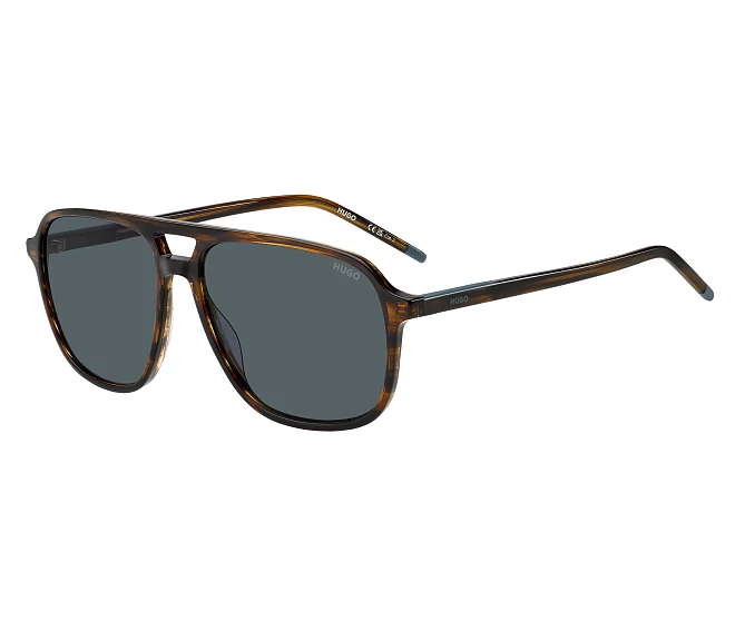 Lunettes de soleil Hugo Boss HG-1398-S EX4/IR 58 14 Marron