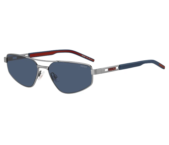 Lunettes de soleil Hugo Boss HG-1414-S R81/KU 58 17 Ruthénium