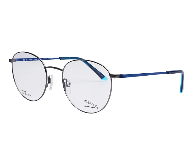 Lunettes de vue Jaguar 33621 6500 50 19 GunmetalBleu