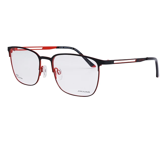 Lunettes de vue Jaguar 33627 6100 55 18 NoirRouge