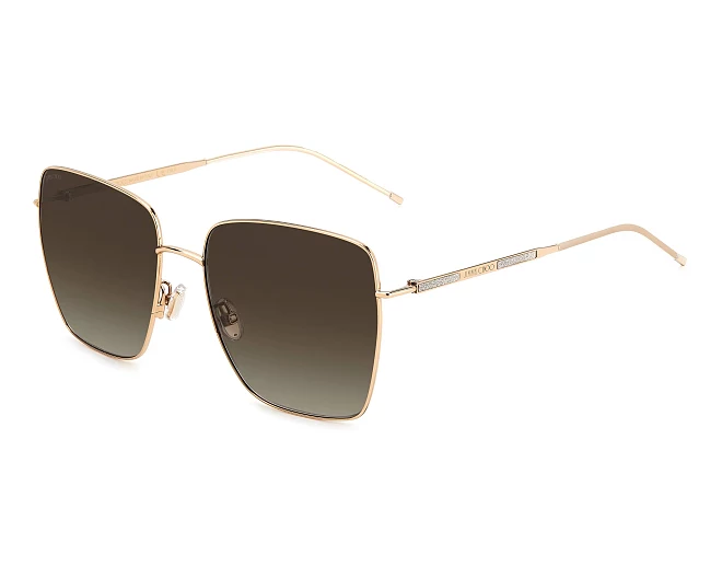 Lunettes de soleil Jimmy Choo DAHLA-F-SK 000/HA  59 18 Rose doré
