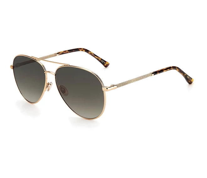 Lunettes de soleil Jimmy Choo DEVAN-S 06J/HA 59 13 OrHavane