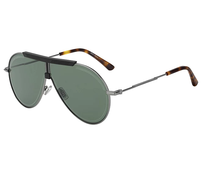 Lunettes de soleil Jimmy Choo EDDY-S EKPQT 66 14 RuthéniumNoir
