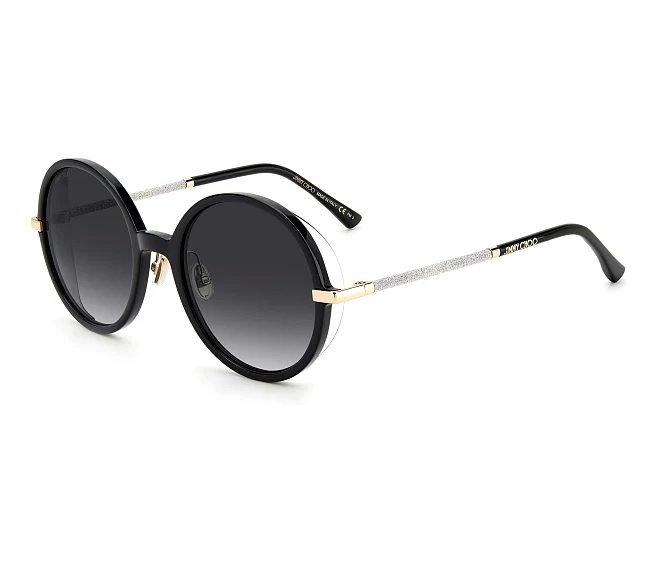 Lunettes de soleil Jimmy Choo EMA-S 807/9O 55 22 Noir