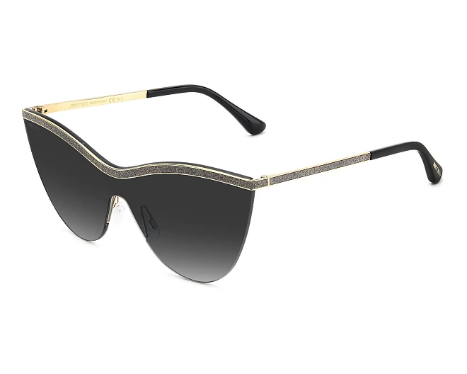 Lunettes de soleil Jimmy Choo KRISTEN-S RHL/9O    OrNoir