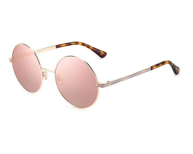 Lunettes de soleil Jimmy Choo ORIANE-S 06J/2S  57 20 OrHavane