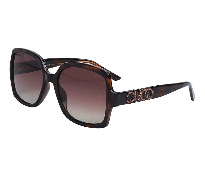 Lunettes de soleil Jimmy Choo SAMMI-G-S 086 55 18 HavaneNoir