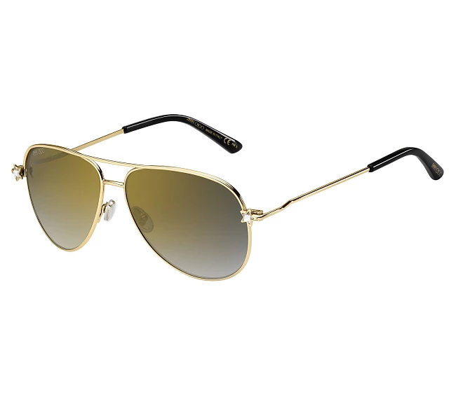 Lunettes de soleil Jimmy Choo SANSA-S J5GFQ 58 13 OrCristal