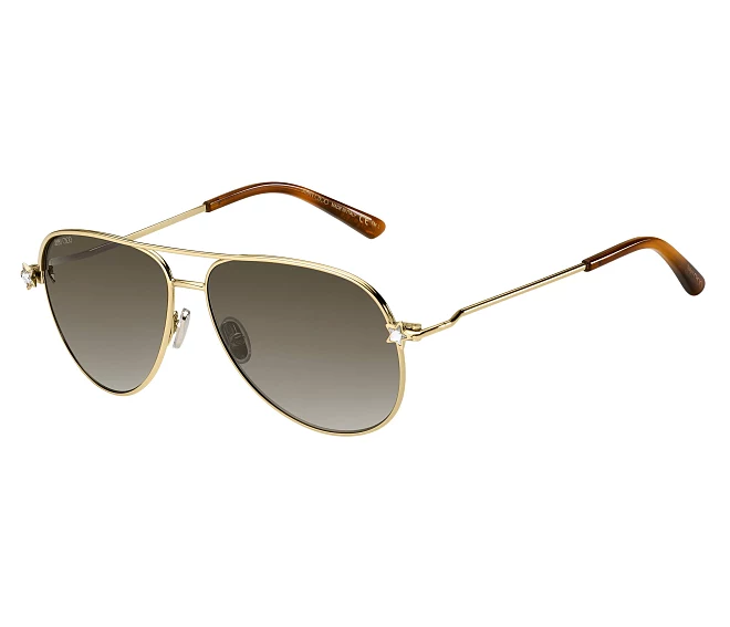 Lunettes de soleil Jimmy Choo SANSA-S J5GHA 58 13 OrCristal