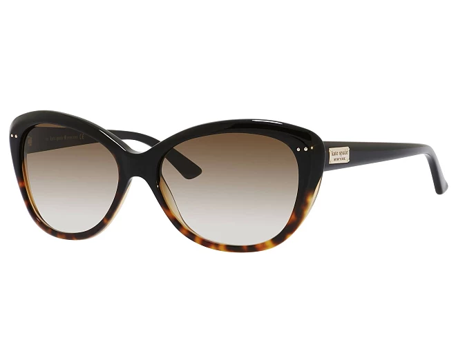 Lunettes de soleil Kate Spade Angelique-S EUTY6 55 16 HavaneNoir