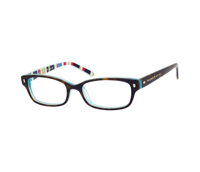 Lunettes de vue Kate Spade LUCYANN X77 51 16 HavaneTurquoise
