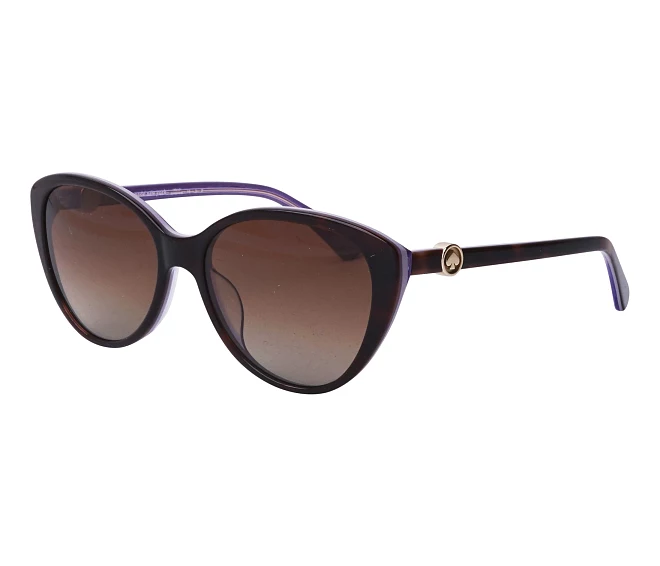 Lunettes de soleil Kate Spade VISALIA-G-S 086/LA 55 16 Havane