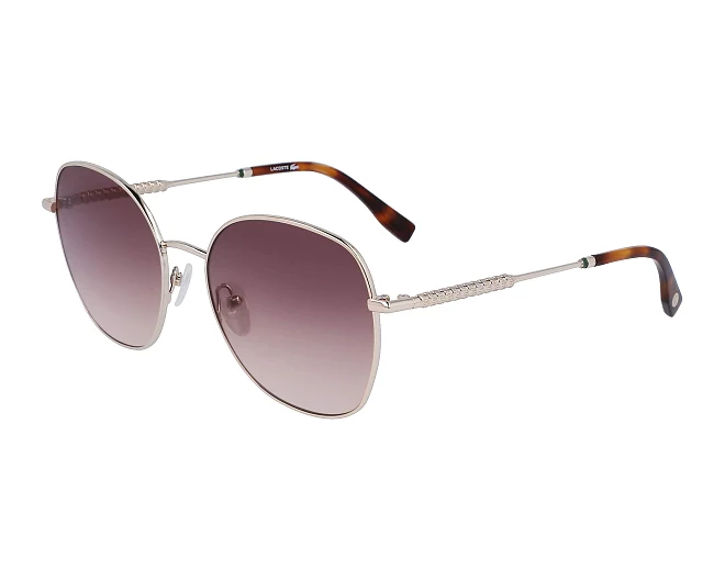 Lunettes de soleil Lacoste L257S 712 56 18 Or
