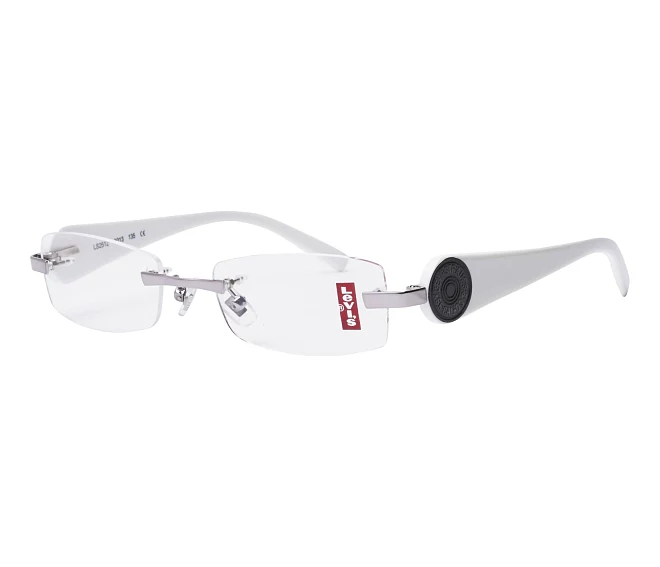 Lunettes de vue Levi's LS2512 A013 50 19 ArgentBlanc
