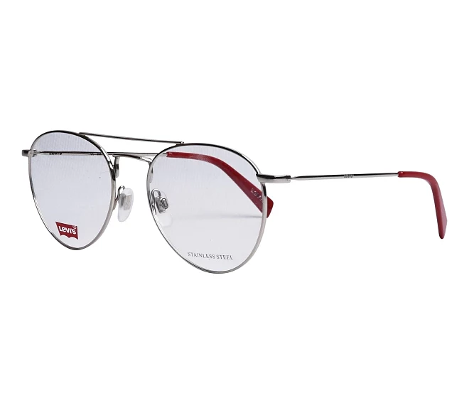 Lunettes de vue Levi's LV1006 010 54 19 ArgentRouge