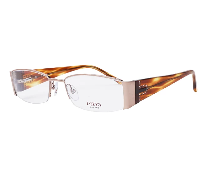 Lunettes de vue Lozza VL2046R 08FC 53 17 Rose doréHavane