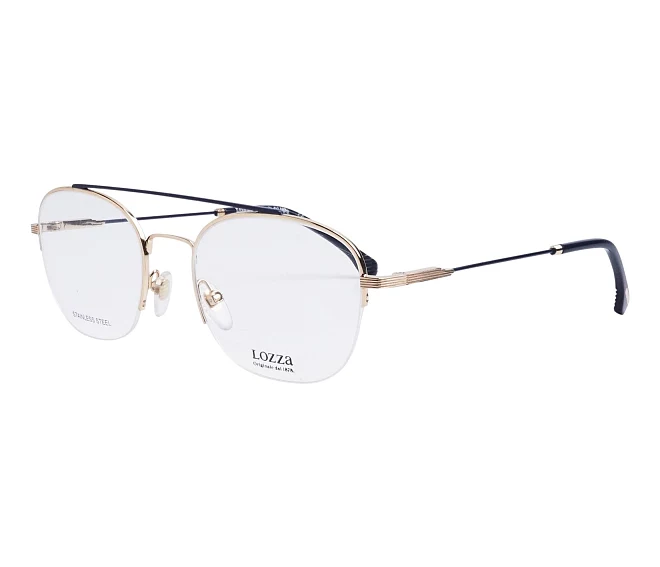 Lunettes de vue Lozza VL-2352 0354 53 20 OrBleu denim