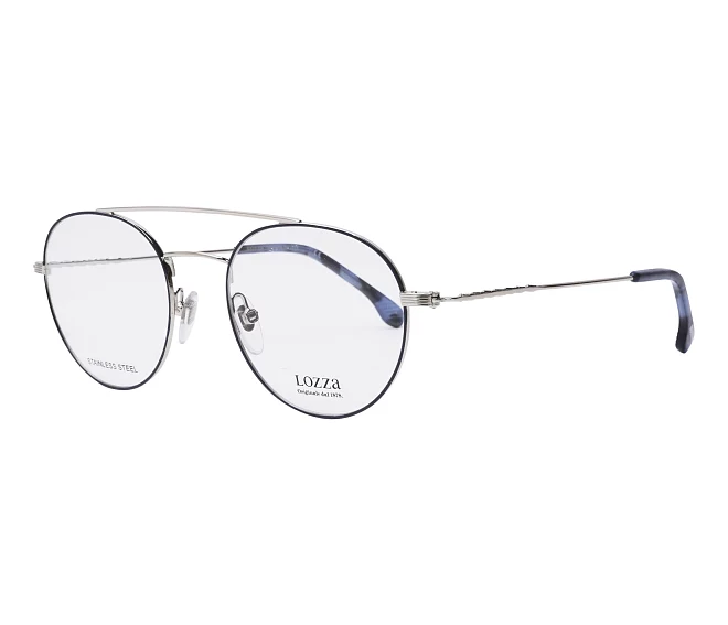 Lunettes de vue Lozza VL2379 0514 50 19 ArgentBleu