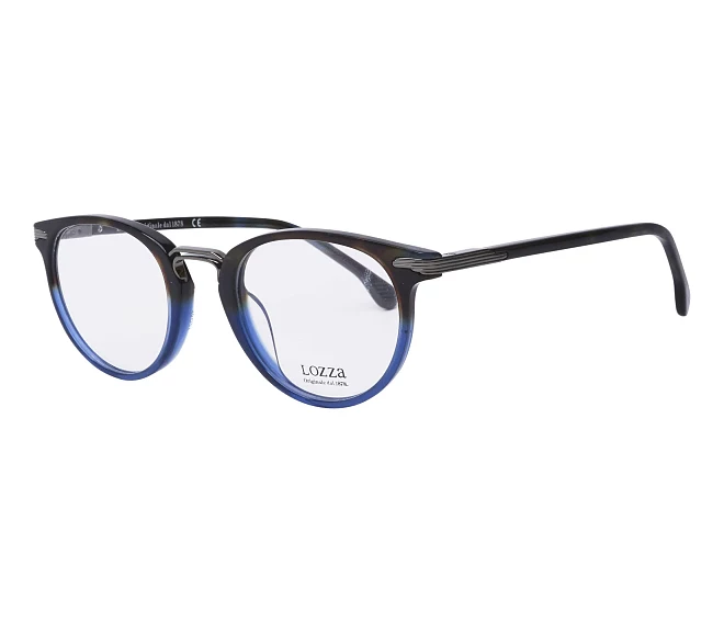 Lunettes de vue Lozza VL-4098 07TW 48 23 MarronBleu