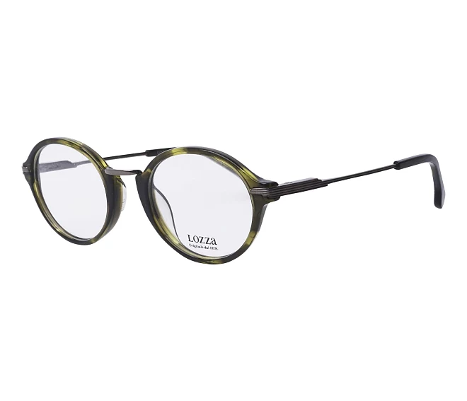 Lunettes de vue Lozza VL-4099 09W7 48 23 Kaki