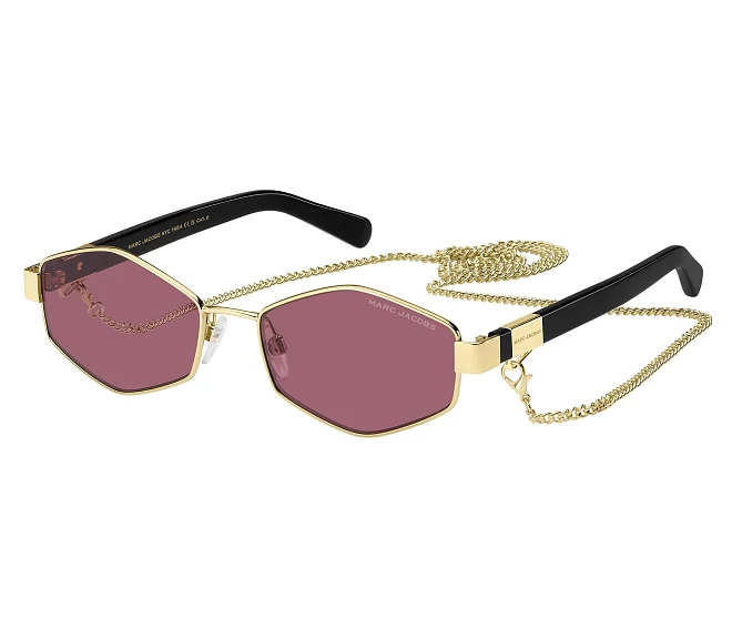 Lunettes de soleil Marc Jacobs MARC-496-S Y11VC 55 17 Or