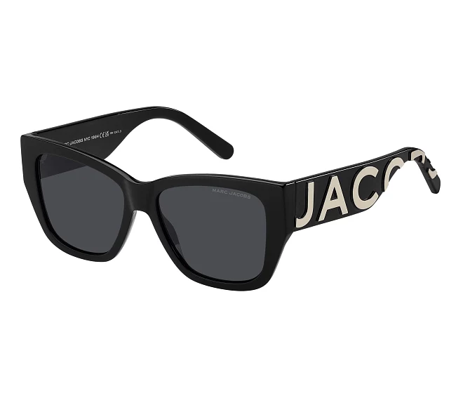 Lunettes de soleil Marc Jacobs MARC-695-S 80S2K 55 16 NoirBlanc