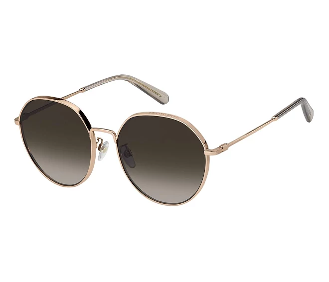Lunettes de soleil Marc Jacobs MARC-830-F-S PY3/HA 58 18 Rose doréNude