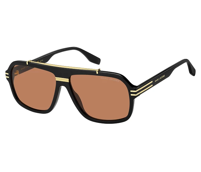 Lunettes de soleil Marc Jacobs MARC-840-S 8LZ/W7 60 13 NoirOrange
