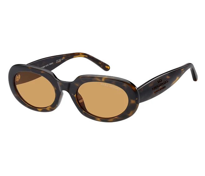 Lunettes de soleil Marc Jacobs MARC-887-G-S 086/W7 53 21 Havane