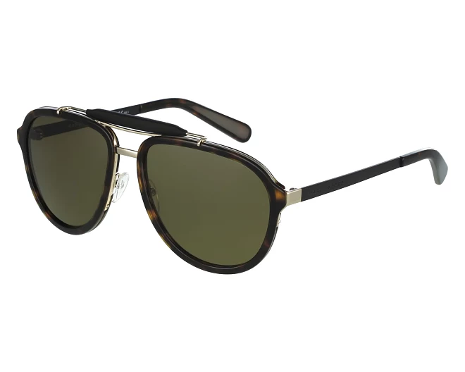 Lunettes de soleil Marc Jacobs MJ-592-S 546/A6 57 17 MarronOr