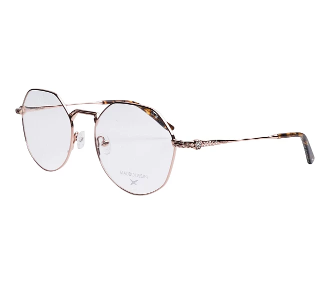 Lunettes de vue Mauboussin MAU2200 03 53 19 MarronRose doré