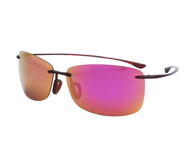 Lunettes de soleil Maui Jim MJ442 P442-10M 62 13 Bordeaux