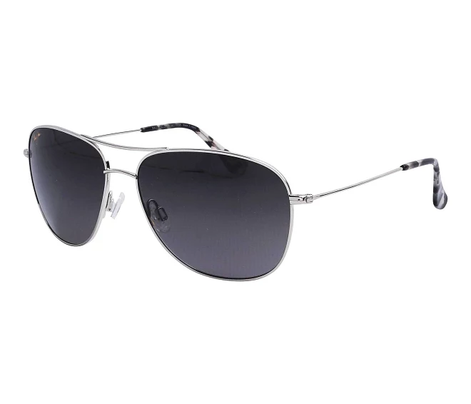 Lunettes de soleil Maui Jim GS247 GS247-17 59 15 Argent