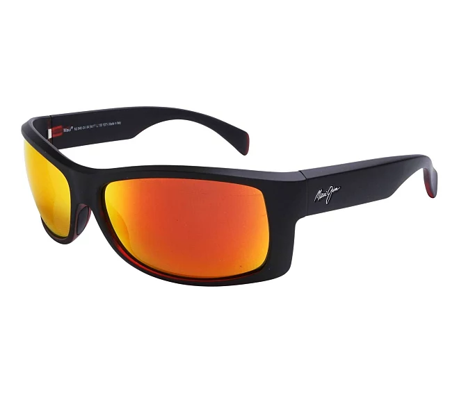 Lunettes de soleil Maui Jim MJ848 RM848-04 64 17 NoirRouge