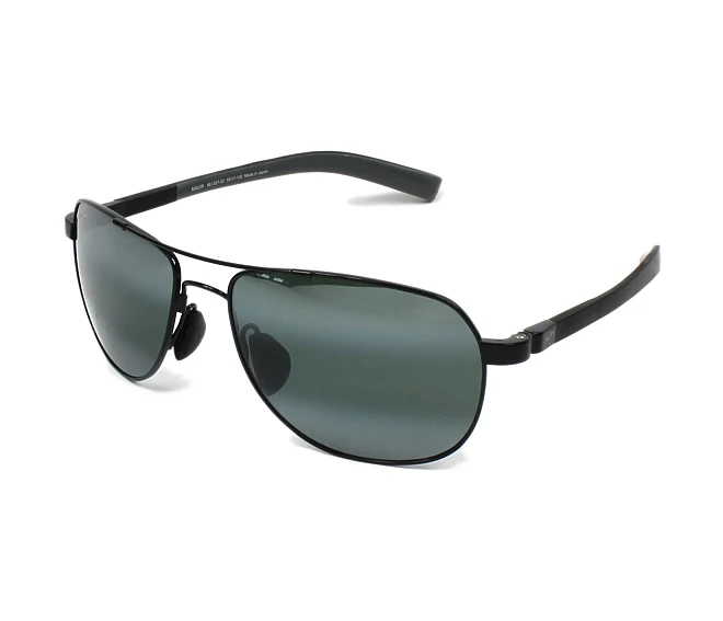Lunettes de soleil Maui Jim 327 02 58 17 Noir