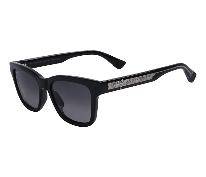 Lunettes de soleil Maui Jim GS644 14A 53 17 NoirAcier