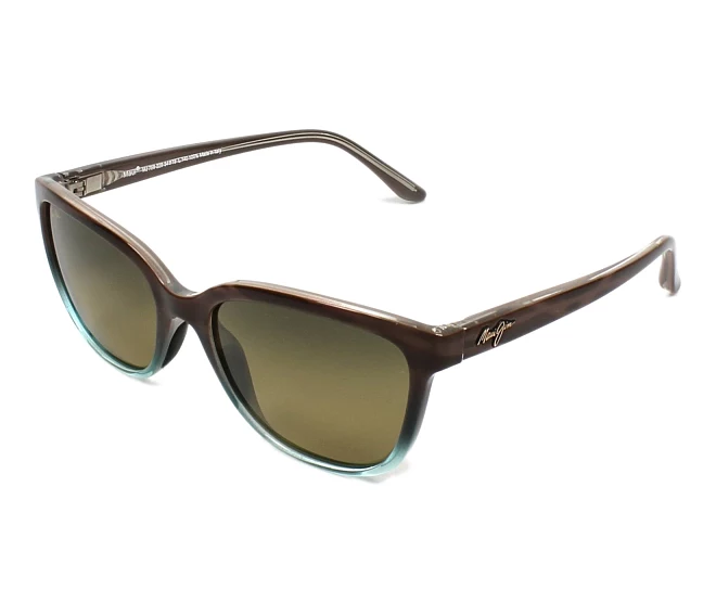 Lunettes de soleil Maui Jim HS-758 22B 54 18 MarronTurquoise