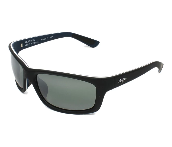 Lunettes de soleil Maui Jim 766 02MD 61 17 NoirBleu