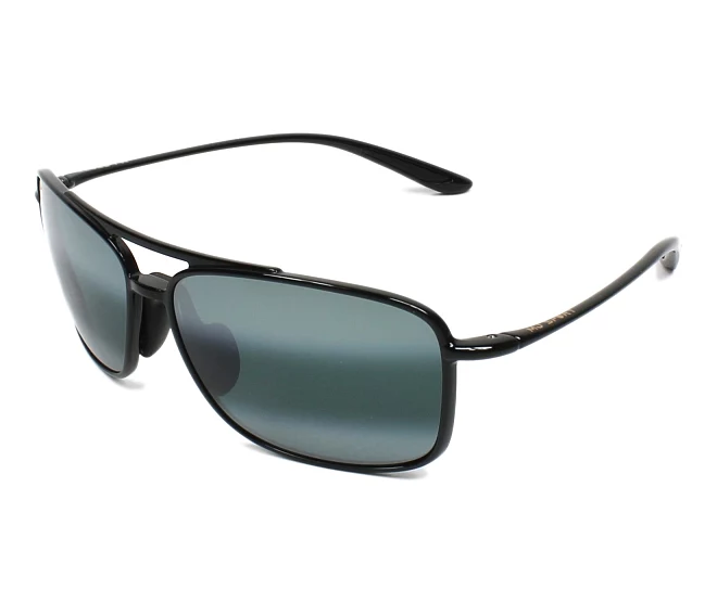 Lunettes de soleil Maui Jim 437 02 61 15 Noir