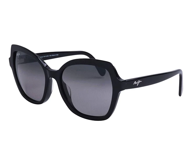 Lunettes de soleil Maui Jim MJ883 GS883-02 55 18 Noir