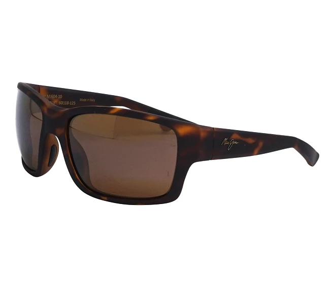Lunettes de soleil Maui Jim MJ604 H604-10 60 18 Havane