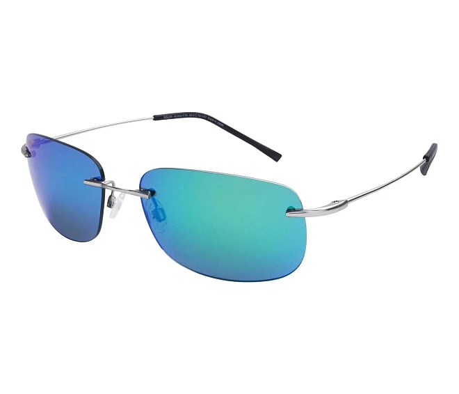 Lunettes de soleil Maui Jim MJ334 GM334-17M 60 18 Argent
