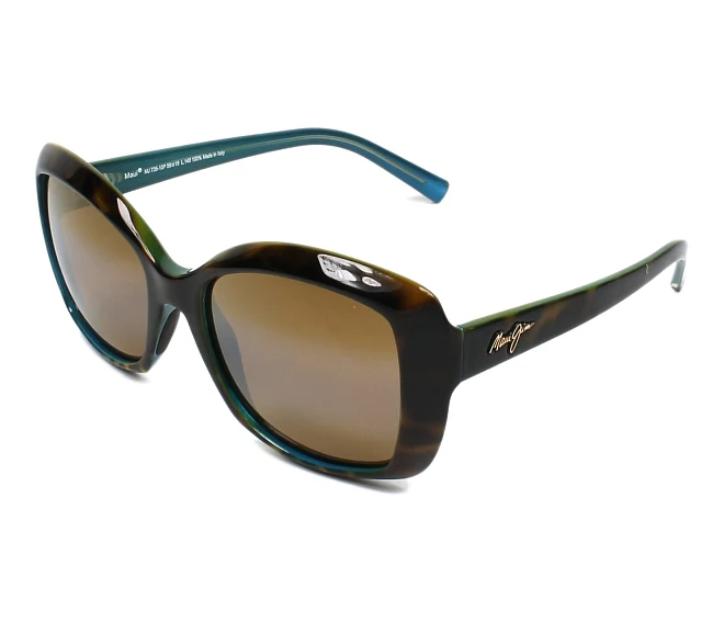 Lunettes de soleil Maui Jim H-735 10P 56 19 HavaneBleu
