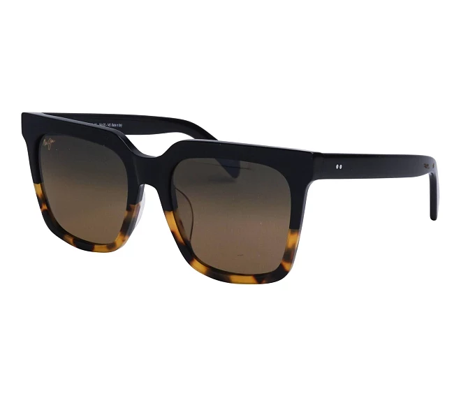 Lunettes de soleil Maui Jim MJ898 HS898-10 54 20 NoirHavane miel